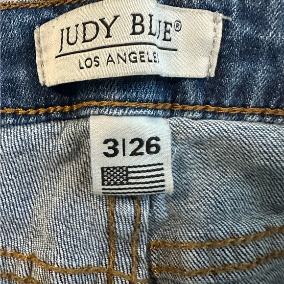 Judy Blue Cropped Fit Blue Jeans‎ Size 3/26 Gently Worn - Picture 4 of 6